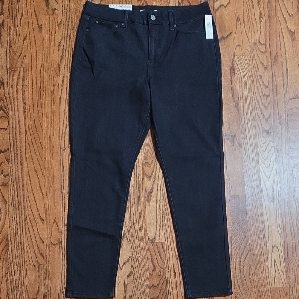 Seven7 Women's Black Skinny Jeans